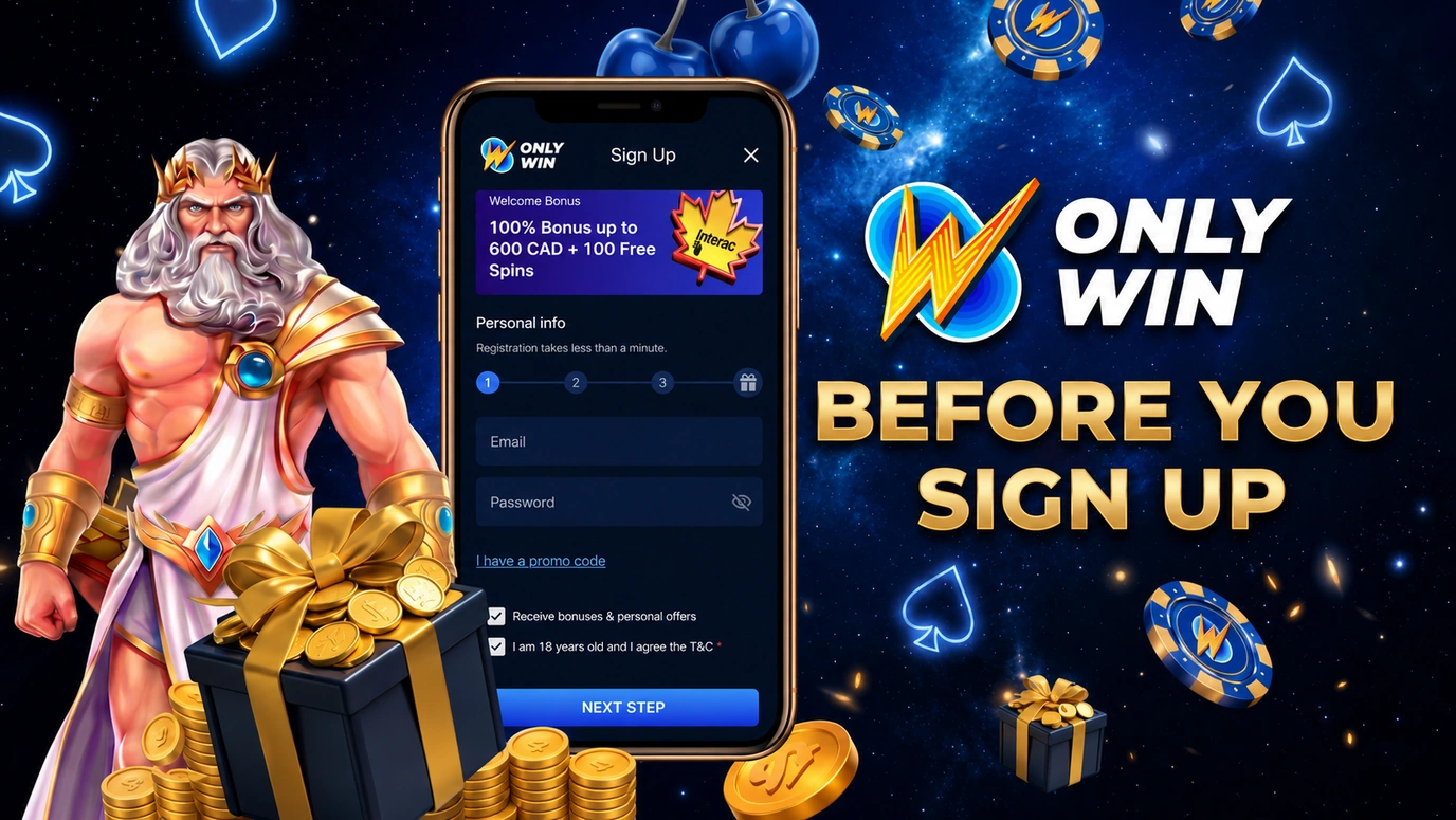 OnlyWin Casino before you sign up